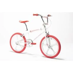 Vélo BMX Rétro Capri Cobra Blanc - Rouge -Vélo Boutique velo bmx retro capri cobra blanc rouge 2