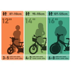 Velo Enfant 16 Pouces 5-7 Ans R88 -Vélo Boutique velo enfant 16 pouces 5 7 ans r88 3