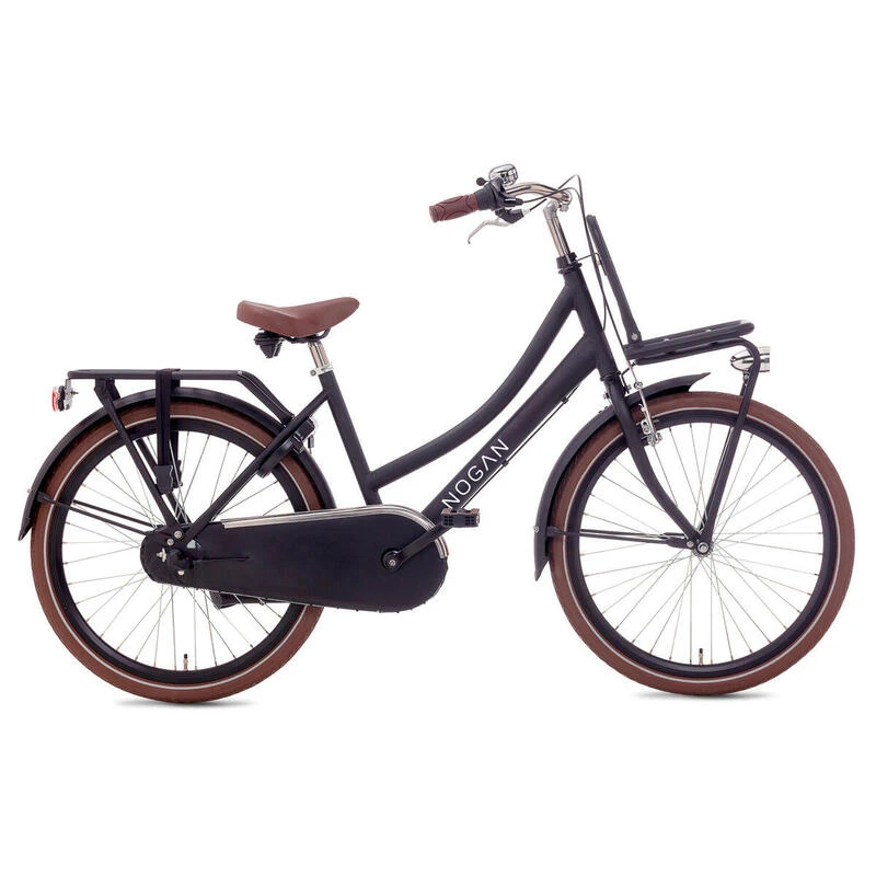Vélo Enfant Nogan Cargo N3 - Filles - 24 Pouces - Noir Mat 1 Vélo Enfant Nogan Cargo N3 - Filles - 24 Pouces - Noir Mat