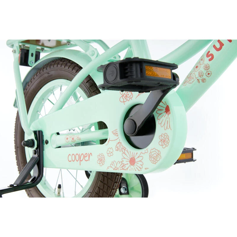 Vélo Enfant SuperSuper Cooper Bamboo - 14 Pouces - Vert Pistache 3 Vélo Enfant SuperSuper Cooper Bamboo - 14 Pouces - Vert Pistache – Image 3