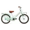 Vélo Enfant SuperSuper Cooper Bamboo - 18 Pouces - Vert Pistache