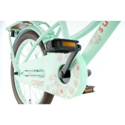 Vélo Enfant SuperSuper Cooper Bamboo - 18 Pouces - Vert Pistache -Vélo Boutique velo enfant supersuper cooper bamboo 18 pouces vert pistache 3