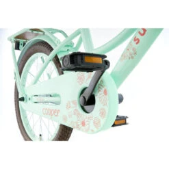 Vélo Enfant SuperSuper Cooper Bamboo - 18 Pouces - Vert Pistache -Vélo Boutique velo enfant supersuper cooper bamboo 18 pouces vert pistache 5