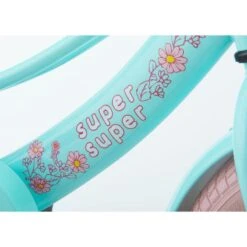 Vélo Enfant SuperSuper Lola - Filles - 14 Pouces - Menthe / Rose -Vélo Boutique velo enfant supersuper lola filles 14 pouces menthe rose 3