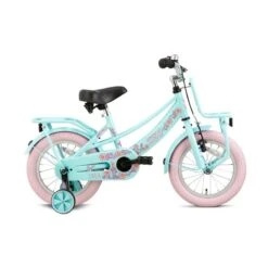 Vélo Enfant SuperSuper Lola - Filles - 14 Pouces - Menthe / Rose -Vélo Boutique velo enfant supersuper lola filles 14 pouces menthe rose 4