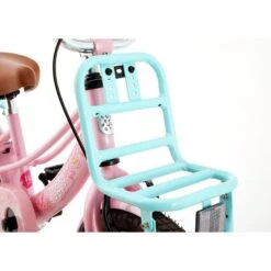 Vélo Enfant SuperSuper Lola - Filles - 16 Pouces - Turquoise / Rose -Vélo Boutique velo enfant supersuper lola filles 16 pouces turquoise rose 2