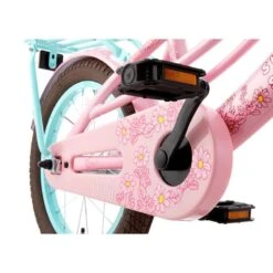 Vélo Enfant SuperSuper Lola - Filles - 16 Pouces - Turquoise / Rose -Vélo Boutique velo enfant supersuper lola filles 16 pouces turquoise rose 3