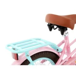 Vélo Enfant SuperSuper Lola - Filles - 16 Pouces - Turquoise / Rose -Vélo Boutique velo enfant supersuper lola filles 16 pouces turquoise rose 4