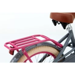 Vélo Enfant SuperSuper Lola - Filles - 18 Pouces - Gris / Rose -Vélo Boutique velo enfant supersuper lola filles 18 pouces gris rose 4