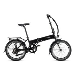 Vélo Pliant Electrique Popal E-Folt 2.0 - Moteur Roue Arrière - 380Wh - Noir