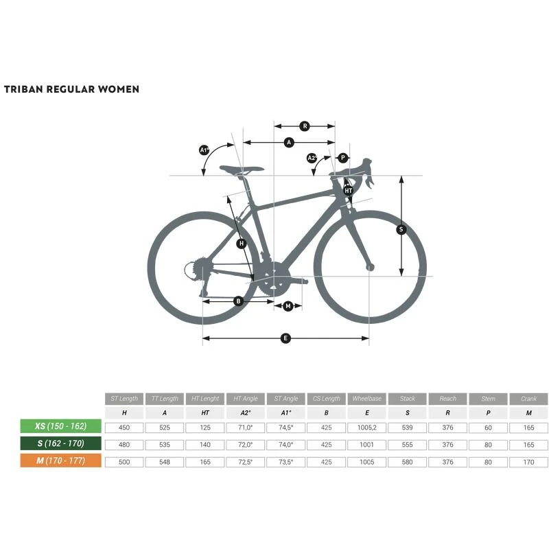 VÉLO ROUTE REGULAR TRIBAN MICROSHIFT - VERT FEMME 4 VÉLO ROUTE REGULAR TRIBAN MICROSHIFT - VERT FEMME – Image 4
