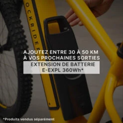 Rockrider Vélo VTT électrique Semi Rigide 29" - E-EXPL 520 Bleu Nuit 19 Rockrider Vélo VTT électrique Semi Rigide 29" - E-EXPL 520 Bleu Nuit -Vélo Boutique velo vtt electrique semi rigide 29 e expl 520 bleu nuit 9