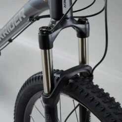 Rockrider VÉLO VTT ST 900 GRIS ORANGE 27,5" -Vélo Boutique velo vtt st 900 gris orange 275 4