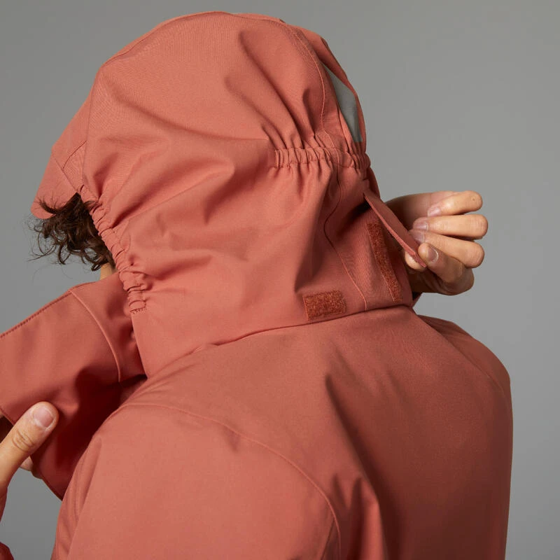 BTWIN VESTE PLUIE CHAUDE VELO VILLE VISIBILITE NUIT 540 FEMME TERRA COTTA 6 BTWIN VESTE PLUIE CHAUDE VELO VILLE VISIBILITE NUIT 540 FEMME TERRA COTTA – Image 6