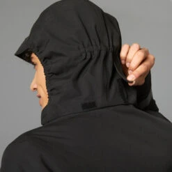 BTWIN VESTE PLUIE CHAUDE VELO VILLE VISIBILITE NUIT 540 HOMME NOIR -Vélo Boutique veste pluie chaude velo ville visibilite nuit 540 homme noir 5