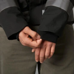 BTWIN VESTE PLUIE CHAUDE VELO VILLE VISIBILITE NUIT 540 HOMME NOIR -Vélo Boutique veste pluie chaude velo ville visibilite nuit 540 homme noir 7