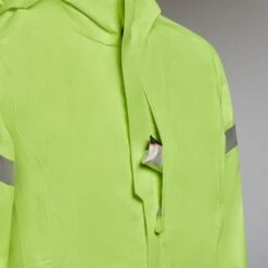 BTWIN VESTE VÉLO 500 ENFANT PLUIE JAUNE HAUTE VISIBILITÉ -Vélo Boutique veste velo 500 enfant pluie jaune haute visibilite 6