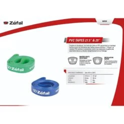 ZEFAL Bande De Jante , Bleu, 20 Mm / 29 '' -Vélo Boutique zefal bande de jante bleu 20 mm 29 2